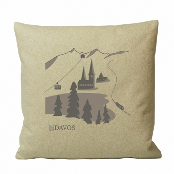 Kissen DAVOS Landschaft